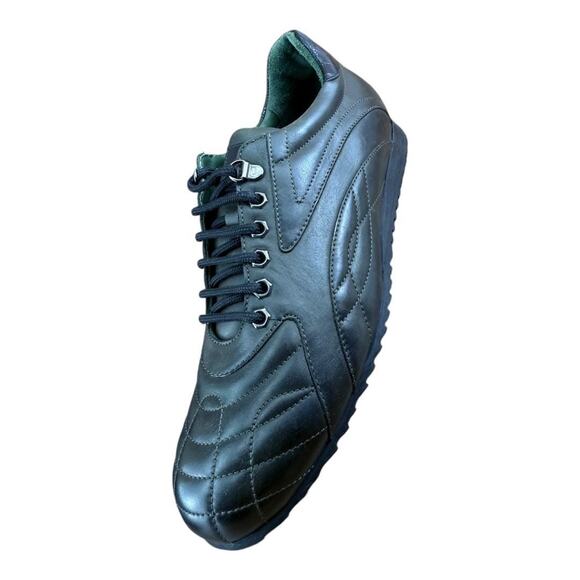 Galizio Torresi Men’s size men 8.5-9 Designer Leather Shoes Casual Sneakers - Picture 9 of 9